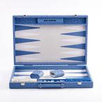 Elie Raphaël - Bordspel - Backgammo - Cuir végétal, Antiek en Kunst