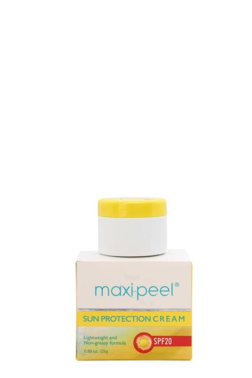 Maxi-Peel zonnebrand crème  SPF20 , 25gr, Sieraden, Tassen en Uiterlijk, Beautycases, Ophalen of Verzenden