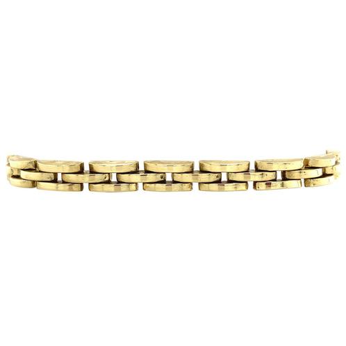 Gouden armband 19 cm 14 krt, Sieraden, Tassen en Uiterlijk, Armbanden, Goud, Zo goed als nieuw, Goud, Verzenden