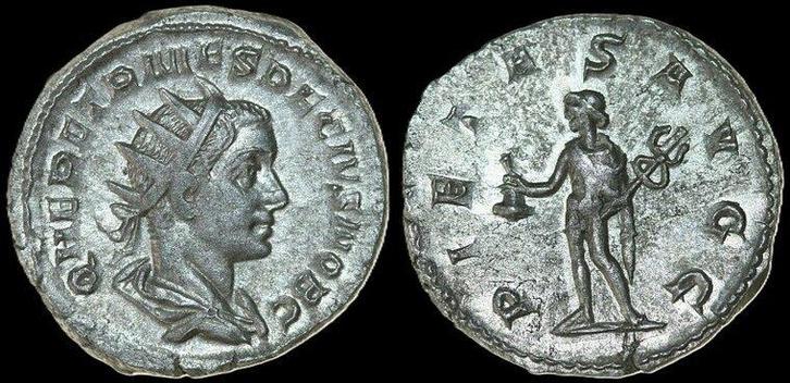 249-251 n Chr Herennius Etruscus as Caesar, Ad 249-251 Ar..., Postzegels en Munten, Munten | Europa | Niet-Euromunten, Verzenden