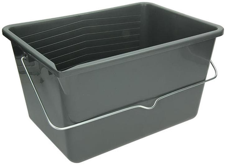 Anza Verfemmer grijs of zwart 12 liter met beugel en inhouds, Doe-het-zelf en Verbouw, Schildersmaterialen, Nieuw, Ophalen of Verzenden