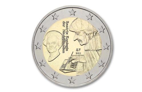 2 euro Erasmus 2011 - Nederland, Postzegels en Munten, Munten | Europa | Euromunten, Verzenden