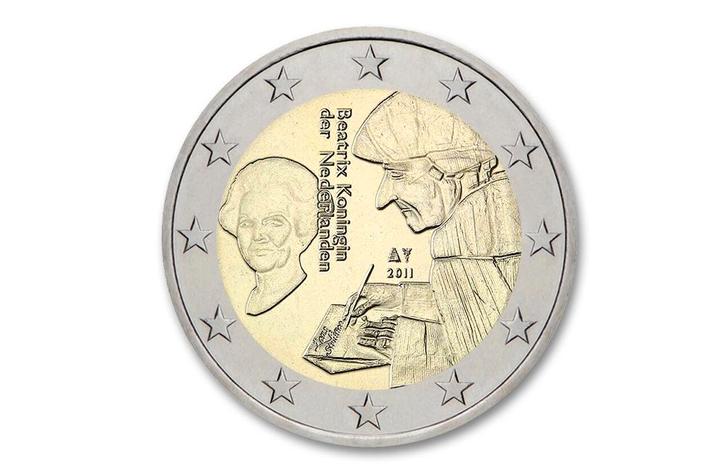 2 euro Erasmus 2011 - Nederland, Postzegels en Munten, Munten | Europa | Euromunten, Verzenden