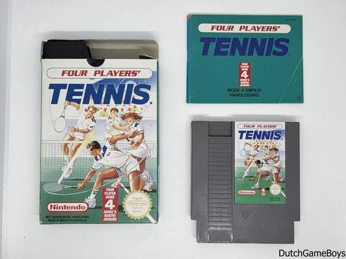 Nintendo Nes – Four Player Tennis - FAH, Spelcomputers en Games, Games | Nintendo NES, Gebruikt, Verzenden
