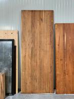 Acacia tafelblad 260x100x4 cm, Industrieel, botanisch, landelijk, 200 cm of meer, 50 tot 100 cm, Zo goed als nieuw