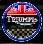 Triumph Motorcycles Neon Verlichting XL 100 x 100 cm, Ophalen, Gebruikt