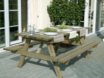 Picknicktafel | Picknickbank | Tuintafel | Tuinbank | 200 cm beschikbaar voor biedingen