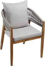 2dekans | tectake® Set van 2 Tuinstoelen Manacor - Tuinstoel, Ophalen of Verzenden, Zo goed als nieuw