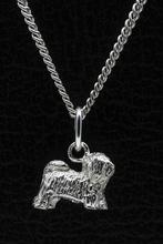 Zilveren Coton de tulear ketting hanger - klein, Verzenden, Nieuw