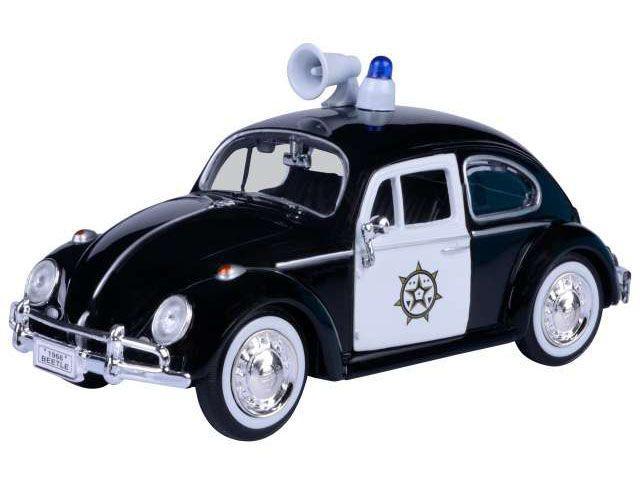 GSDCCmax 00079578 Volkswagen Beetle *Police*, black/white, Hobby en Vrije tijd, Modelbouw | Figuren en Diorama's, Nieuw, Ophalen of Verzenden