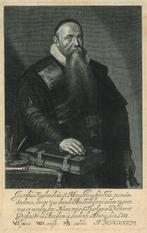 Portrait of Jacobus Trigland, Antiek en Kunst, Kunst | Etsen en Gravures