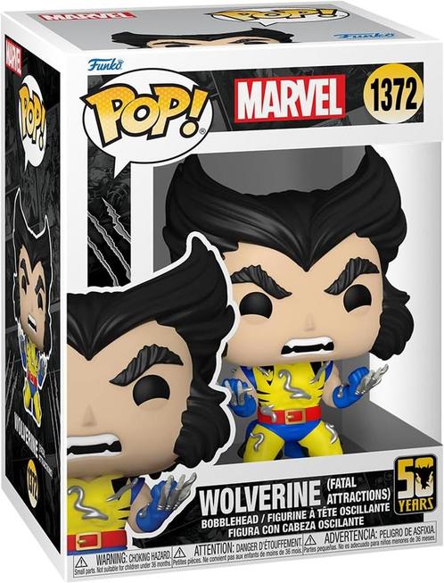 Funko Pop! - Wolverine 50th Anniversary Wolverine (Fatal, Verzamelen, Poppetjes en Figuurtjes, Nieuw, Verzenden