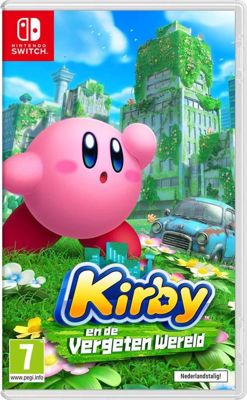 Kirby en de Vergeten Wereld - Nintendo Switch, Spelcomputers en Games, Spelcomputers | Nintendo Wii U, Verzenden