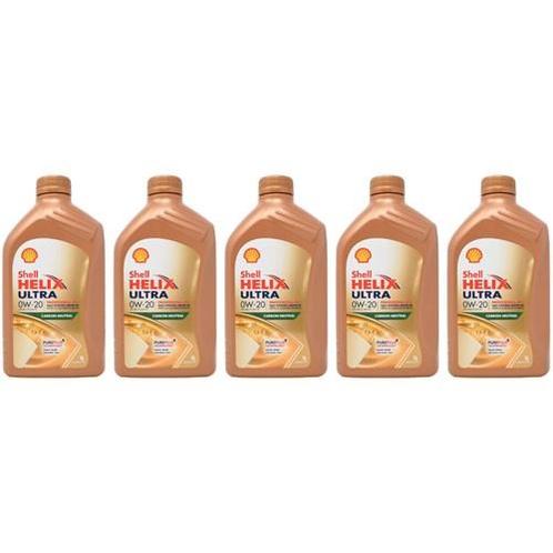 Shell Aanbieding: 5 X Helix Ultra Prof Av L 0W20 1L, Auto diversen, Onderhoudsmiddelen, Verzenden