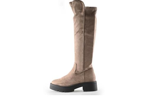 Tamaris Laarzen in maat 39 Beige | 10% extra korting, Kleding | Dames, Schoenen, Beige, Zo goed als nieuw, Hoge laarzen, Verzenden