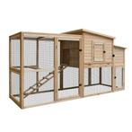 kippenhok rustic big pinus 228x83,5x123cm, Dieren en Toebehoren, Verzenden, Nieuw, Kippenhok of Kippenren