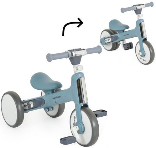Byox Learn To Ride Blue 2-in-1 Loopfiets 111749, Kinderen en Baby's, Speelgoed | Buiten | Voertuigen en Loopfietsen, Nieuw, Verzenden