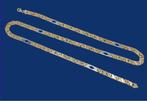 Zware 14 karaat Gouden Koningsketting Ketting Koningsschakel, Sieraden, Tassen en Uiterlijk, Kettingen, Verzenden, Nieuw, Met edelsteen