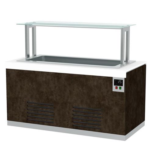 GGM Gastro | Koud buffet toonbank PRAG - 1400mm - met |, Witgoed en Apparatuur, Koelkasten en IJskasten, 140 tot 160 cm, Verzenden