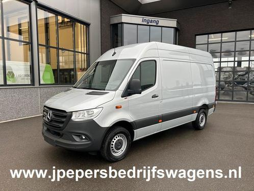 Zakelijke Lease |  Mercedes-Benz Sprinter 317 CDI L2 H2 MBUX, Auto's, Bestelauto's, Onderhoudsboekje, Lease, Zwart, Handgeschakeld