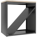 2-in-1 Haardhoutrek Voor Binnen 58 X 36 X 60cm Verhoogd Bran, Huis en Inrichting, Verzenden, Nieuw