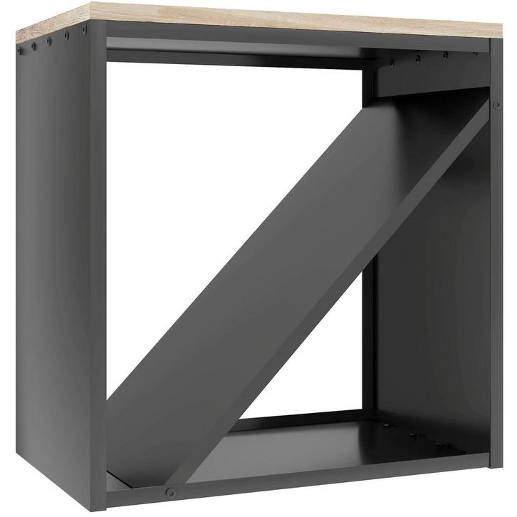 2-in-1 Haardhoutrek Voor Binnen 58 X 36 X 60cm Verhoogd Bran, Huis en Inrichting, Haarden, Nieuw, Verzenden