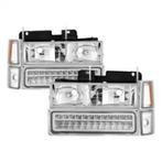 xTune 92-94 Blazer Full Size Corner/LED Bumper Headlights, Ophalen of Verzenden, Nieuw