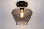 Rietveld Plafondlampen - Zwart, Grijs - Glas, Metaal, Huis en Inrichting, Lampen | Plafondlampen, Verzenden, Nieuw