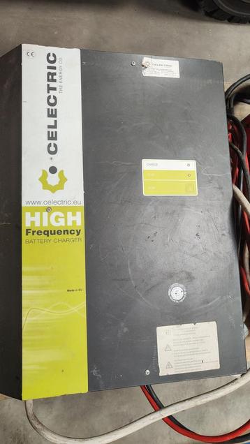 80 volt lader HF Celectric 160Ah 775 batterij instelling beschikbaar voor biedingen