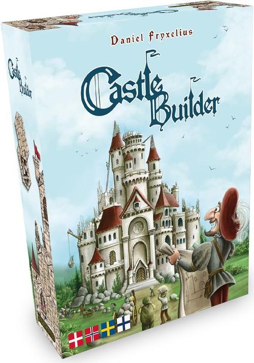 Castle Builder - Boardgame | Fryxgames - Gezelschapsspellen, Hobby en Vrije tijd, Gezelschapsspellen | Bordspellen, Nieuw, Verzenden
