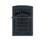 Jack Daniel's™ Zippo Black (zwart) - Zippo Regular, Verzamelen, Nieuw, Aansteker, Verzenden