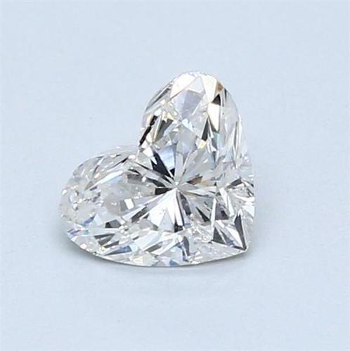 1 pcs Diamant (Natuurlijk) - 0.69 ct - Hart - E - SI2 -, Sieraden, Tassen en Uiterlijk, Edelstenen