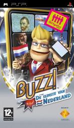 Buzz de Slimste van Nederland (Sony PSP), Spelcomputers en Games, Verzenden, Gebruikt, Vanaf 7 jaar