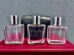 Art Deco Toiletset (4) - Argento, Cristallo, Pelle Saffiano