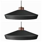 Herstal - Mikael Berlin - Plafondlamp (2) - Edge 500 - Zwart