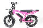 Moyaerd GTF Elektrische Fatbike 500WH 250W – Kelly Pink, Overige merken, Nieuw, Ophalen of Verzenden, 47 tot 51 cm