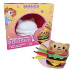 Manga Kleur je eigen Squishy Hamburger, Ophalen of Verzenden, Nieuw, Knutselwerk