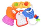 Hola Toys Smiley Sleutelbos Rammelaar 111218, Kinderen en Baby's, Speelgoed | Babyspeelgoed, Verzenden, Nieuw, Rammelaar