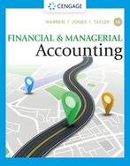 Financial ampamp Managerial Accounting 9780357714041, Boeken, Studieboeken en Cursussen, Zo goed als nieuw