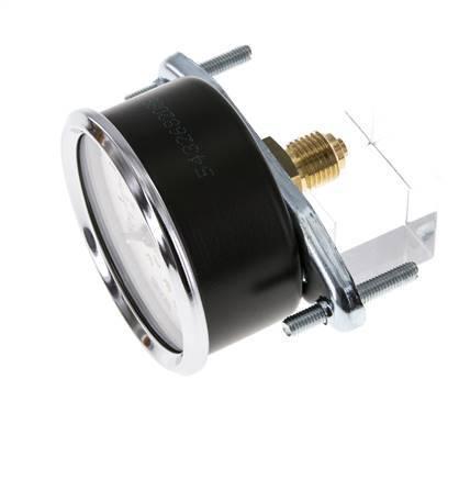 0...10 Bar (0..145 psi) Paneelmontage Manometer Staal/Brons, Doe-het-zelf en Verbouw, Overige Doe-het-zelf en Verbouw, Nieuw, Verzenden