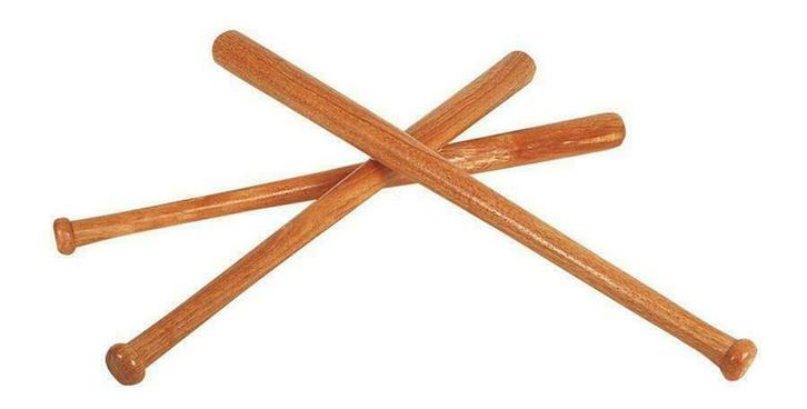 Houten honkbalknuppel 68 cm lang - outet op is op, Sport en Fitness, Honkbal en Softbal, Honkbal, Knuppel, Nieuw, Ophalen of Verzenden