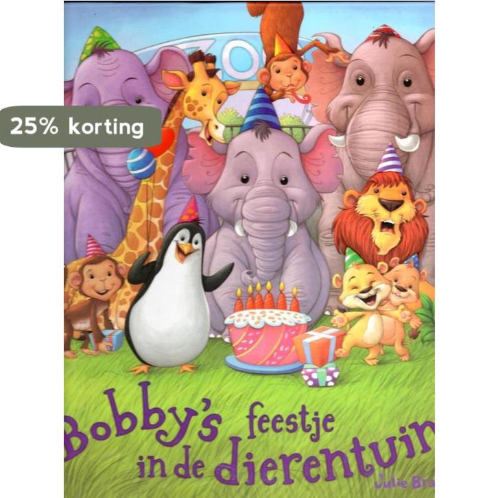 Bobby´s feestje in de dierentuin 8711851880247 JBrante, Boeken, Literatuur, Gelezen, Verzenden