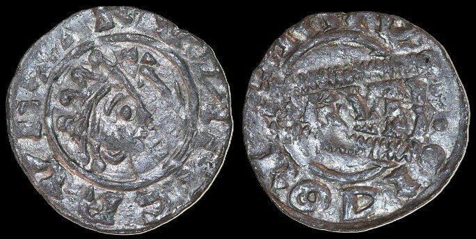 1038-1057 Friesland Graafschap Bruno Iii Ar Denar 16mm, 0..., Postzegels en Munten, Munten | Europa | Niet-Euromunten, Verzenden