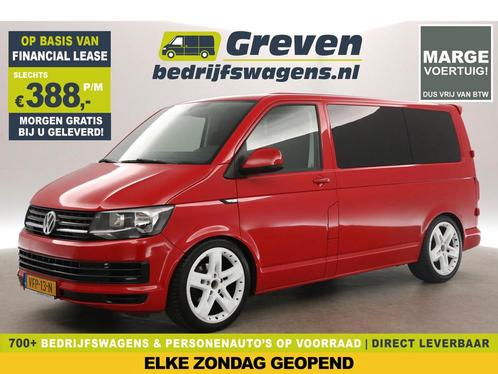 Volkswagen Transporter 2.0 TDI L1H1 MARGE 150PK AUT €388pm, Auto's, Bestelauto's, Te koop, Automaat, Financial lease, Diesel, Rood