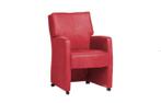 Eetkamerstoel Comfort - eetkamerstoelen - Rood, Huis en Inrichting, Nieuw, Rood, Stof