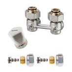 Set haaks 16mm Alu/Pex - handwiel, Verzenden, Nieuw