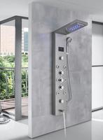 Douchepaneel Regendouche SaniSupreme® Sardinia LCD Premium, Doe-het-zelf en Verbouw, Ophalen of Verzenden, Nieuw, Koper, Douche