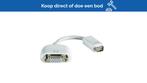 Bieden: Apple Mini DVI to VGA Adapter Cable for External Mo, Ophalen of Verzenden, Nieuw, Elektra en Verlichting, Zeilboot of Motorboot
