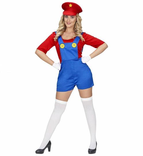 Super loodgieter pakje Mario vrouw, Kleding | Dames, Carnavalskleding en Feestkleding, Nieuw, Ophalen of Verzenden