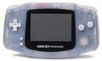 Nintendo Game Boy Advance Transparent Blue (Nette Staat &..., Spelcomputers en Games, Spelcomputers | Nintendo Game Boy, Ophalen of Verzenden